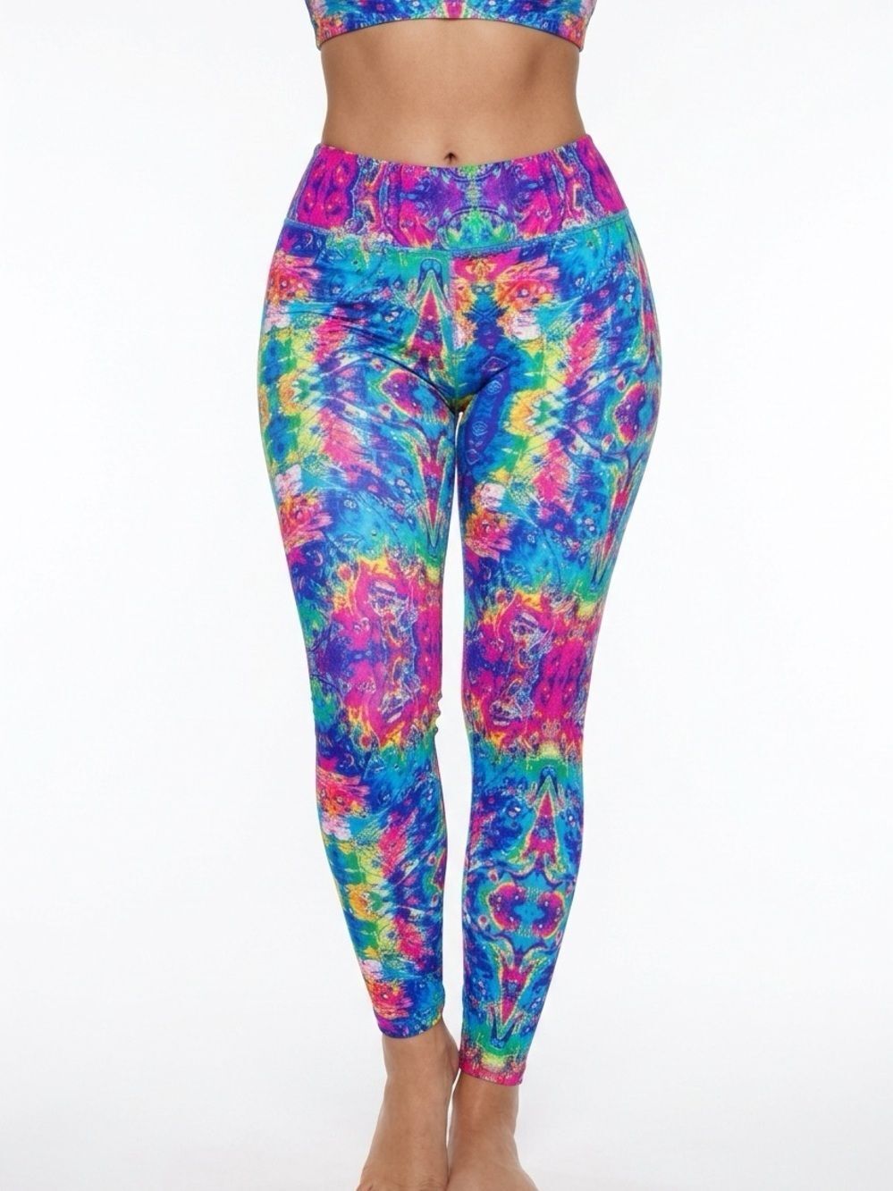LULAROE | Bright & Colorful Cropped Leggings 7/8 Ankle Length Women’s Size XL